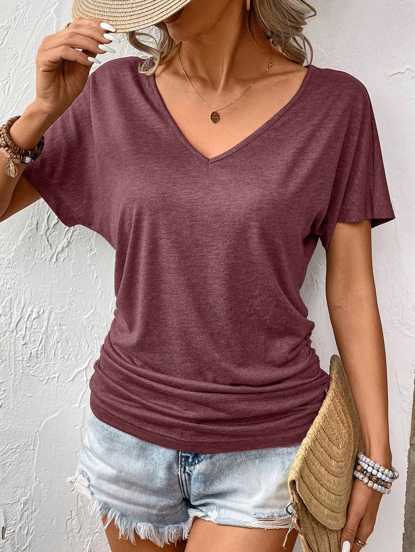 Summer Short Sleeve Casual Top
